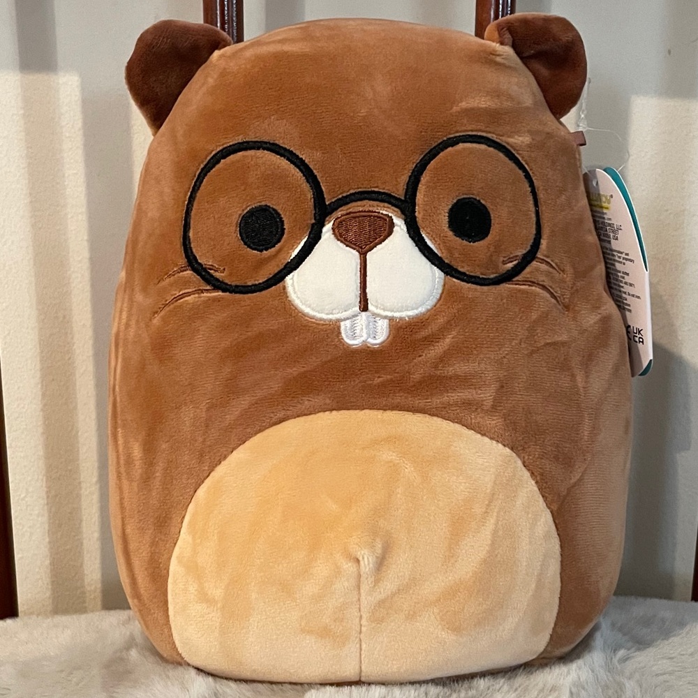 Squishmallow Chip the Beaver- NWT